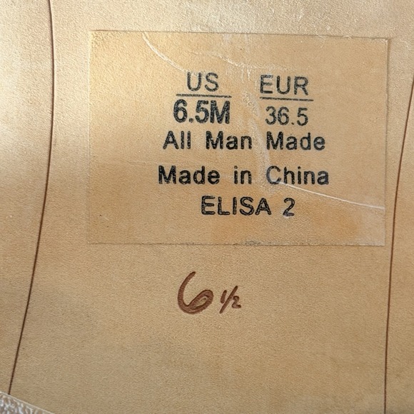 Sam Edelman Gladiator Sandal Womens Size 6.5 Studded Flats Leather Eavan Pearl - Picture 4 of 5